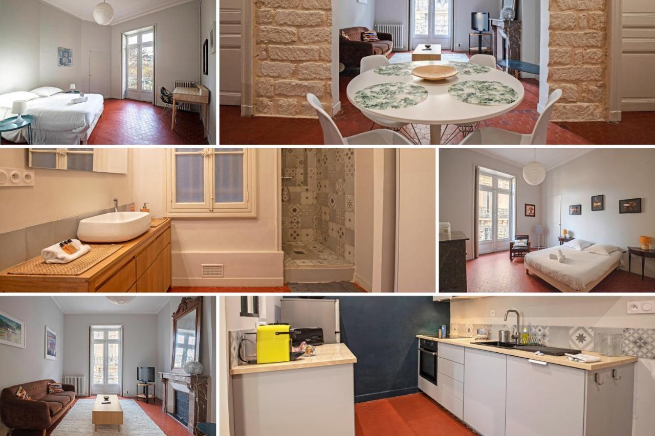 * F3 Haussmannien, Centre-Ville, 4 Pers, Wifi * Montpellier Ngoại thất bức ảnh