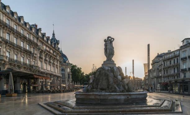 * F3 Haussmannien, Centre-Ville, 4 Pers, Wifi * Montpellier Ngoại thất bức ảnh