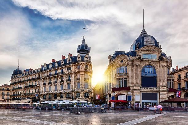 * F3 Haussmannien, Centre-Ville, 4 Pers, Wifi * Montpellier Ngoại thất bức ảnh